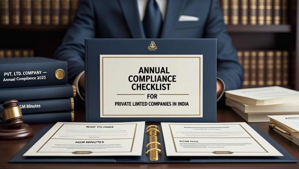 Compliance Checklist for Private Limited Company in India